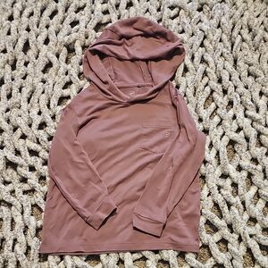 Free Fly Apparel Mauve-Purple Kids' Hooded Pullover